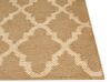 Teppich Jute beige 200 x 300 cm marokkanisches Muster Kurzflor MERMER_887060