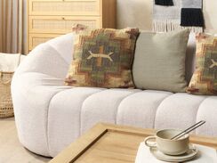 Koristetyyny juutti monivärinen 45 x 45 cm PULICAT Koristetyyny juutti monivärinen 45 x 45 cm PULICAT