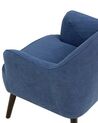 Fabric Armchair Navy Blue LOKEN_802367
