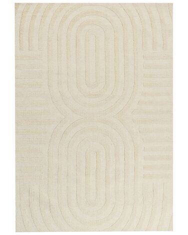 Tappeto lana beige 160 x 230 cm MASTUNG