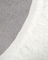 Dywan shaggy okrągły ⌀ 140 cm biały CIDE_904475