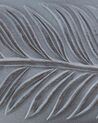 Maceta de fibra de arcilla 25 x 25 x 14 cm gris FTERO_872026