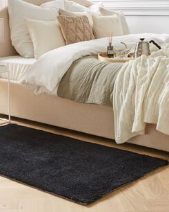 Matto musta 80 x 150 cm DEMRE Matto musta 80 x 150 cm DEMRE