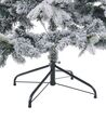 Zasněžený umělý vánoční stromek 180 cm bílý TOMICHI_782994