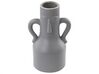 Porcelain Flower Vase 21 cm Grey TRIPOLI_845119