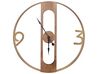 Wall Clock ø 50 cm Light Wood MULHOUSE_795764