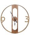 Orologio da parete legno chiaro ø 50 cm MULHOUSE_795764