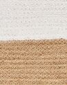 Textilkorb Baumwolle weiß / beige 2er Set KAHAN_837997