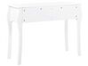 2 Drawer Console Table White KLAWOCK_840562