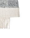 Alfombra de lana gris/blanco crema 140 x 200 cm TATLISU_847108