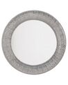 Nástěnné stříbrné zrcadlo ø80 cm CHANNAY_704598
