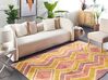Bavlněný koberec 140 x 200 cm barevný CANAKKALE_839439