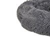 Cuccia per cani finta pelliccia grigio scuro ⌀ 80 cm KULU_826576
