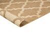 Teppich Jute beige 200 x 300 cm marokkanisches Muster Kurzflor MERMER_887062