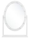 Metal LED Standing Vanity Mirror 50 x 60 cm White ROSTRENEN_756951