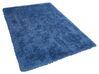 Tappeto shaggy rettangolare blu 160 x 230 cm CIDE_805902