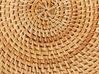 Set of 2 Rattan Decorative Trays Light ADELSO_894071