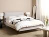 Čalúnená posteľ 140 x 200 cm sivá CORIO_903174