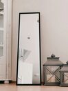 Stehspiegel schwarz rechteckig 40 x 140 cm TORCY_809351