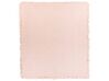 Cotton Bedspread 220 x 200 cm Pastel Pink HATTON _915459