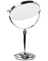 Espelho de maquilhagem redondo prateado ⌀ 20 cm AVERYON_848252