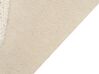 Teppich Baumwolle mehrfarbig 160 x 230 cm geometrisches Muster Kurzflor ZEYNAK_866832