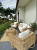 4 Seater Rattan Garden Sofa Set Natural DOLCEDO / LIMNI_836849