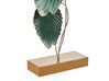 Decorative Figurine Leaves Gold and Teal SODIUM_825269