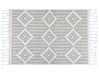 Venkovní koberec 160 x 230 cm šedý/bílý TABIAT_852868