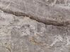 Eettafel uitschuifbaar steen effect grijs 120/150 x 80 cm EFTALIA_885343