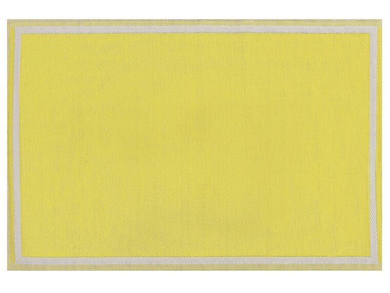 Venkovní koberec 120 x 180 cm žlutý ETAWAH_766438