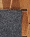 Vloerkleed patchwork bruin 140 x 200 cm DIGOR_780661