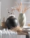 Terracotta Decorative Vase 31 cm Black LAURI_735902