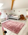 Viskózový koberec 80 x 150 cm růžový GESI II_902917