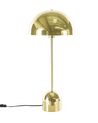 Lampada da tavolo metallo oro e nero 64 cm MACASIA_877525