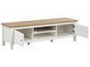 TV Stand White and Light Wood ATOCA_910289