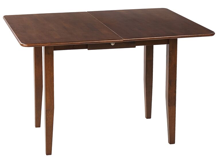 Table à manger extensible 90/120 x 60 cm bois foncé MASELA_826984