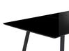 Rozkladací jedálenský stôl 150/180 x 90 cm čierny TOURAN_820921