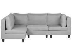 4-istuttava moduulisohva kangas oikeak. vaaleanharmaa FEVIK 4-istuttava moduulisohva kangas oikeak. vaaleanharmaa FEVIK