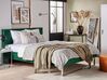 Zamatová posteľ 180 x 200 cm zelená BELLOU_777651