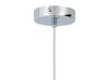 Glass Pendant Lamp Silver SESSERA_754612