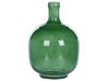 Glass Decorative Vase 24 cm Green PARATHA_823673