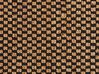 Jutový koberec 80 x 150 cm černý/béžový GERCE_886294
