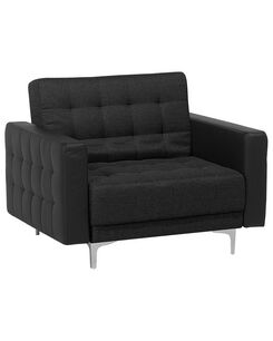 Grafiitinharmaa kangasverhoiltu nojatuoli ABERDEEN