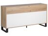 3 Drawer Sideboard Light Wood ELDA_756856