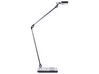 Metal LED Desk Lamp with Wireless Charger Silver LACERTA_855156