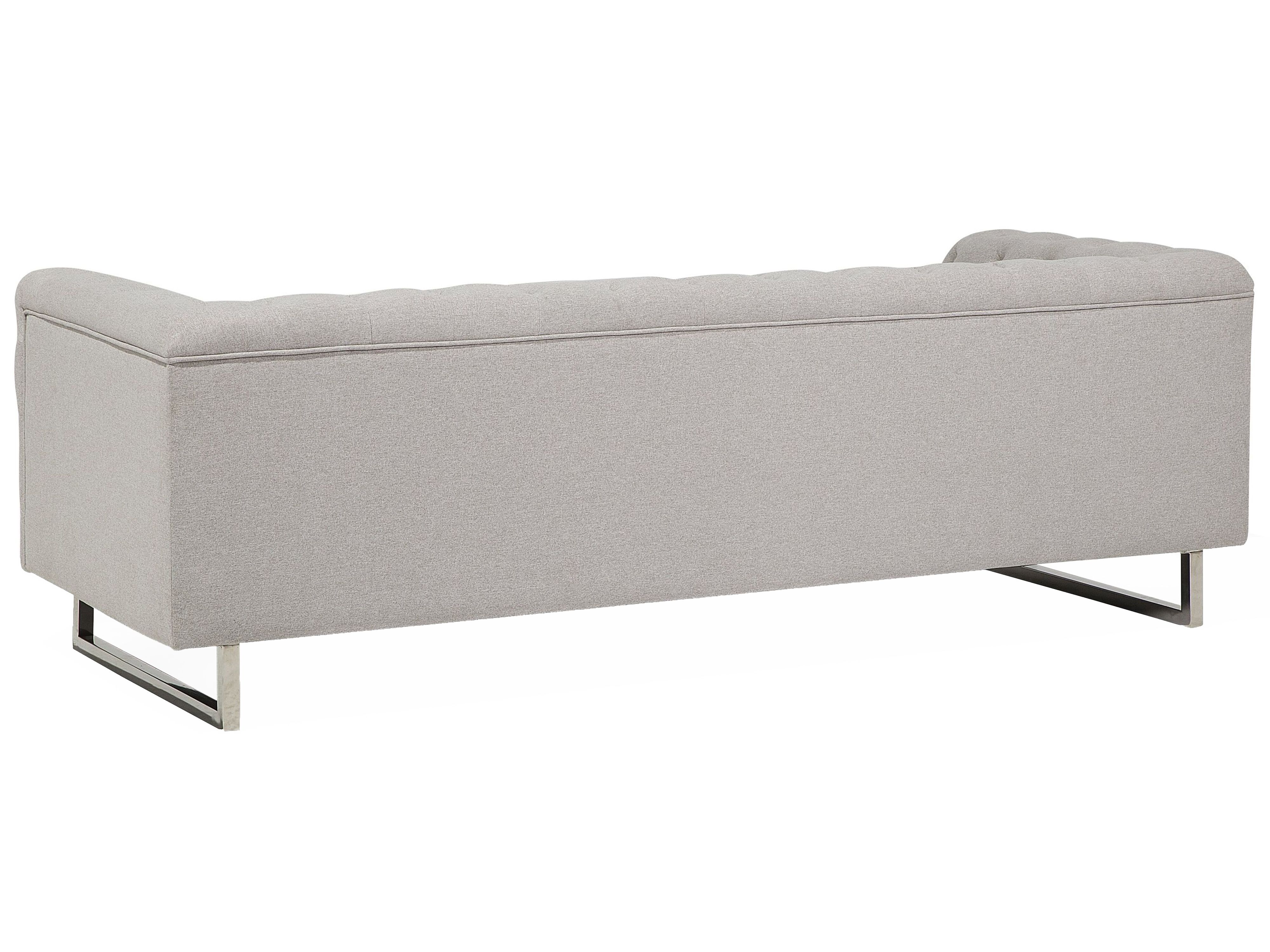 Sofa 3-osobowa beżowa VISSLAND
