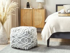 Rahi puuvilla valkoinen/harmaa 40 cm BHILWARA