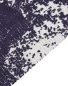 Tappeto viscosa viola e bianco 80 x 150 cm AKARSU_837093