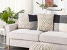 Set of 2 Cotton Macrame Cushions 45 x 45 cm Light Beige ESENKOY_768918